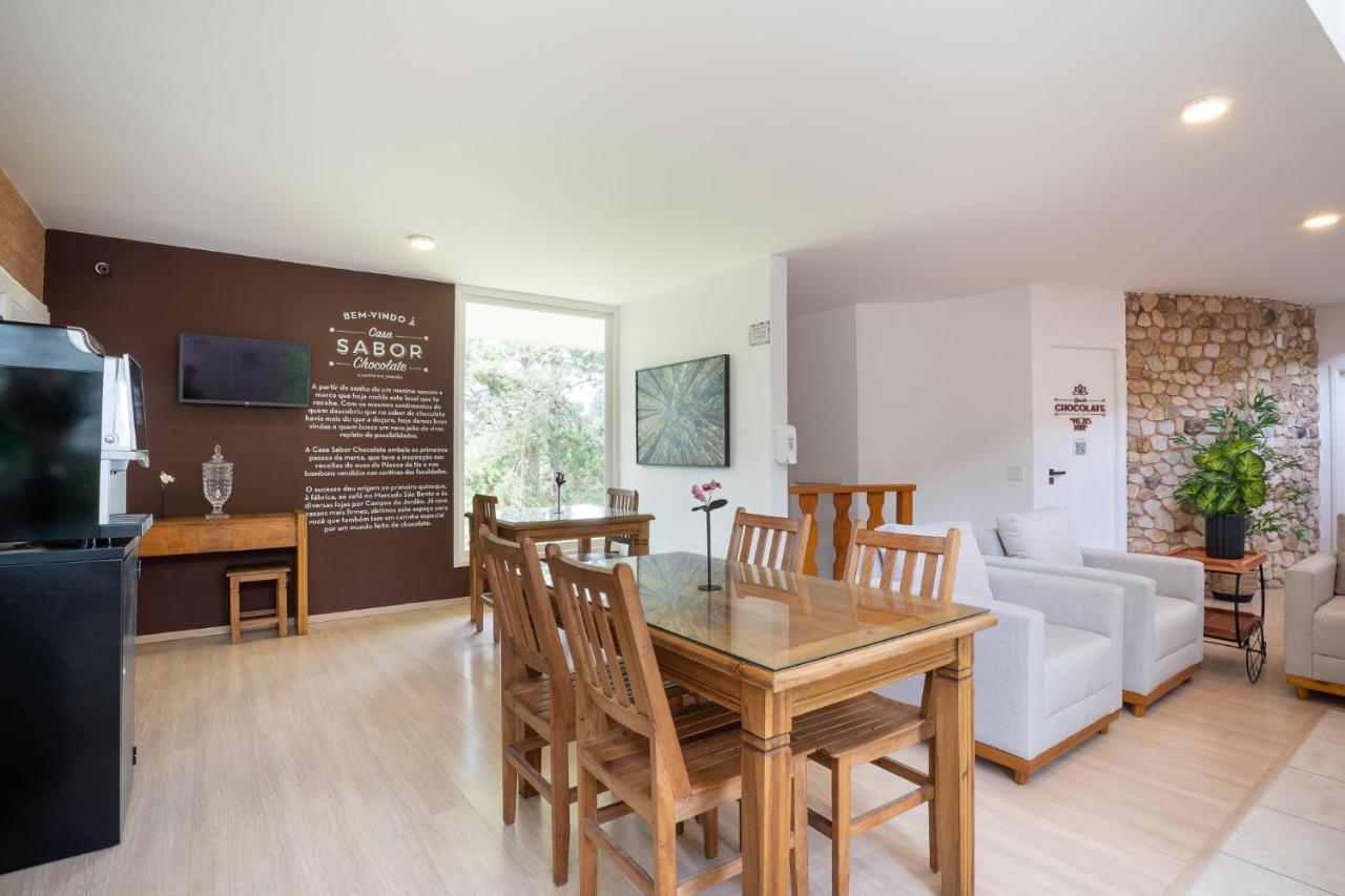 Campos do Jordão Casa Sabor Chocolate Bed & Breakfast エクステリア 写真